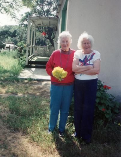 My Sisters: Ann (Annie) Damron Pilcher & Armelda (Melda) Damron Savage